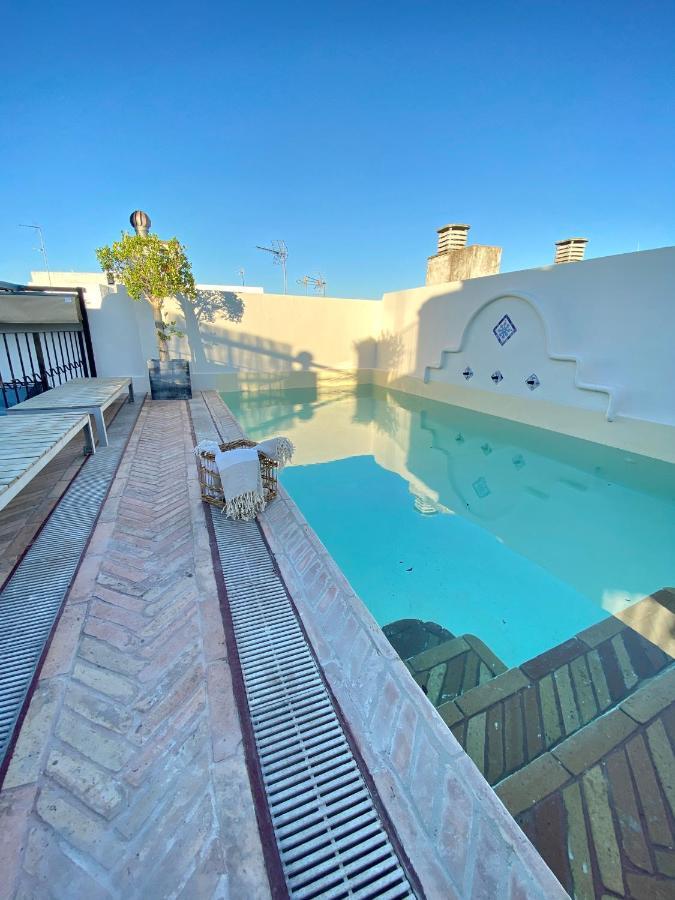 Casa Palacio Sxviii Con Piscina En Centro Historico De Sevilla Exterior foto
